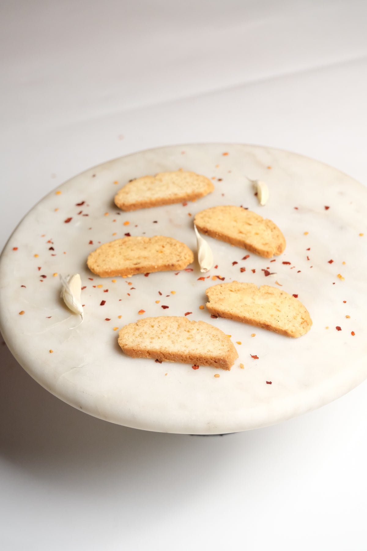 Garlic Biscottis