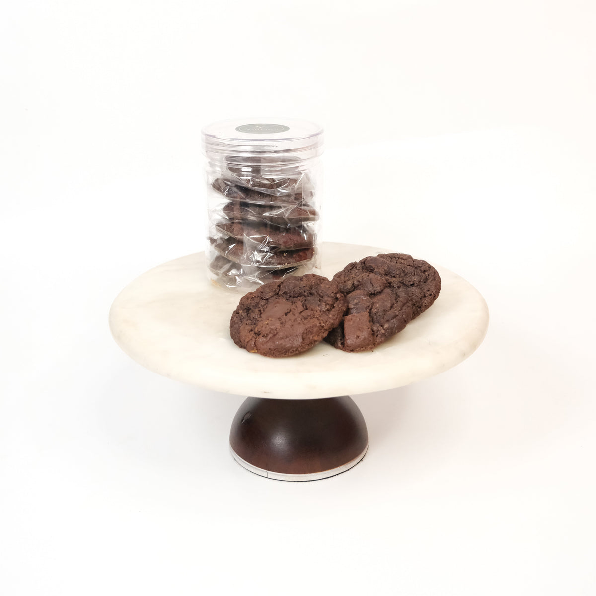 Double Chocolate Chunky Cookies