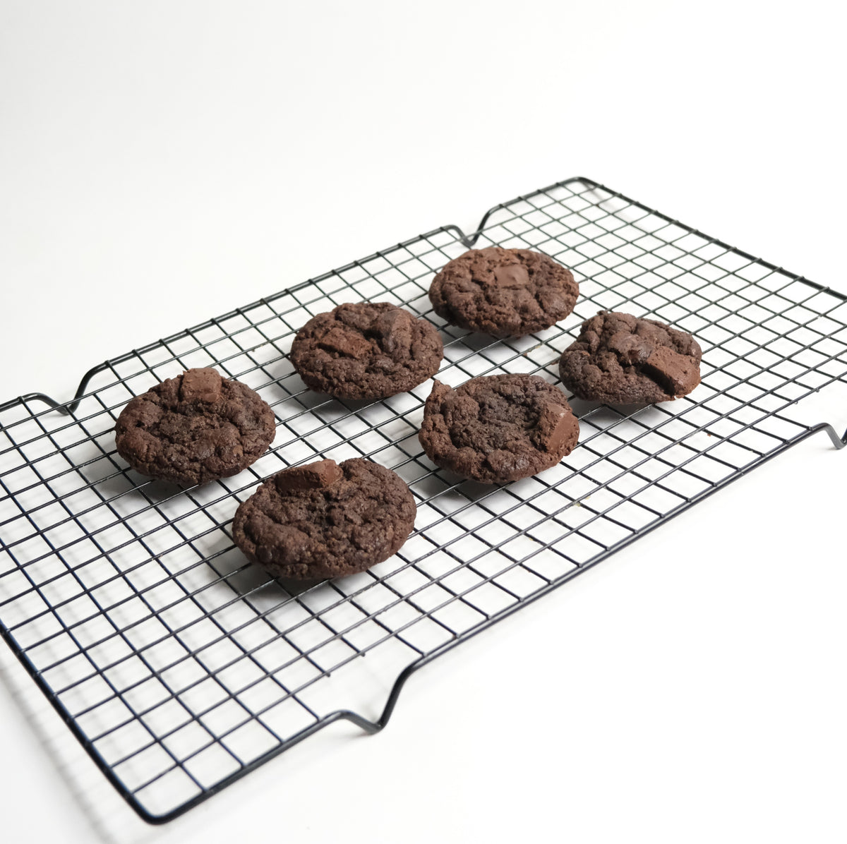 Double Chocolate Chunky Cookies