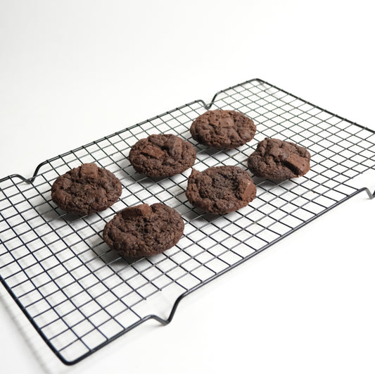 Double Chocolate Chunky Cookies