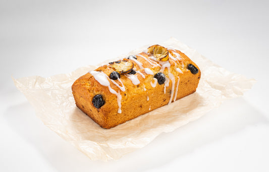 Lemon Blueberry Dry Cake Loaves